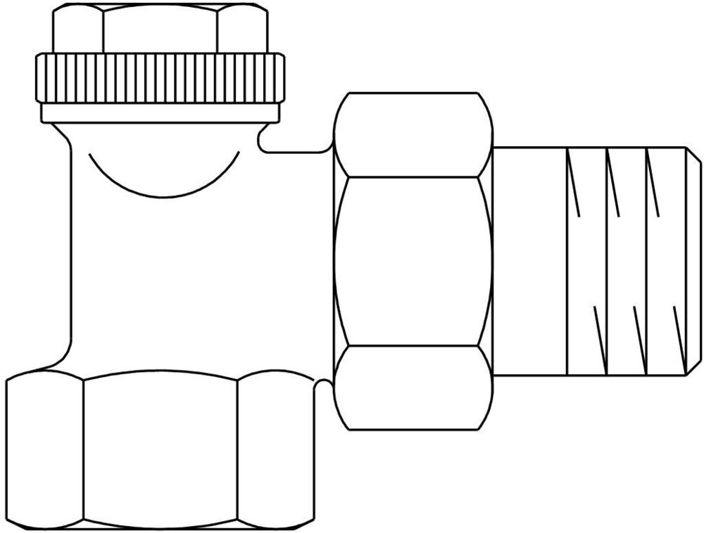 Oventrop Вентиль на обратку серии „Combi-3“ 1090362